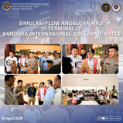 Simulasi Flow Angkutan Haji Tahun 2025 di...